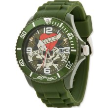 Unisex Ed Hardy Matterhorn Green Watch