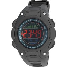 Unisex Multi-Functional Chronograph PU Automatic Digital Casual Watch