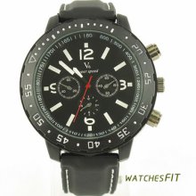 V6 Fashion Boys Men's Analog Black Rubber Sport Style Quartz Wrist Watch