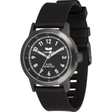 Vestal Alpha Bravo Rubber Watch - Black / Gun / Black