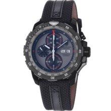 Victorinox Swiss Army Alpnach Men's Swiss Automatic Chronograph Grey Dial Nylon Strap Watch