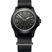 Victorinox Swiss Army Original Quartz Black Dial Mens Watch 24151 ...