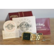Vintage Rotary Wrist Watch in Box with 7 Functions