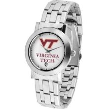 Virginia Tech Hokies VT NCAA Mens Stainless Dynasty Watch ...