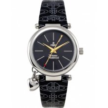 Vivienne Westwood Accessories Black Orb Watch VV006BKBK OS (US)