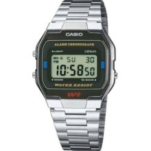 Watch Casio Collection A163wa-1qes Unisex Black