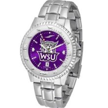 Weber State University Men's Stainless Steel Dress Watch