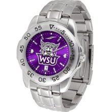 Weber State Wildcats Mens Sport Anochrome Watch