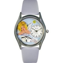 Whimsical watches nurse angel silver watch - One Size