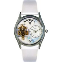 Whimsical watches rn female silver watch - One Size