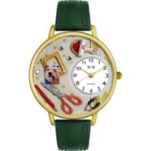 Whimsical Watches Women's G0410008 Scrapbook Red Leather