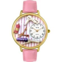 Whimsical Watches Women's G0630001 Beautician Pink Leather