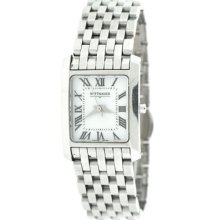 Wittnauer 10l00 Ladies Stainless Steel White Dial Watch 