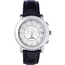 Women's Atomix Atomic Black Leather Band Watch