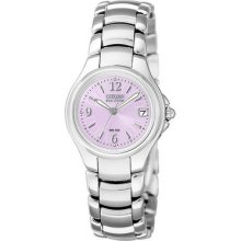 Womens Citizen Eco Drive Silhouette Sport Watch in Stainless Steel (EW1170-51X)