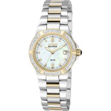 Womens Citizen Eco Drive Riva Watch with Diamonds in Stainless Steel (EW0894-57D)