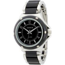 Women's Two Toned Classic Metal Watch