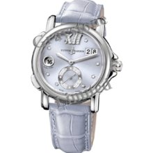 Women's Ulysse Nardin Dual Time 37mm Automatic Watch - 243-22/30-07