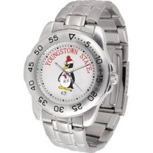 Youngstown State Penguins YSU NCAA Mens Sports Steel Watch ...